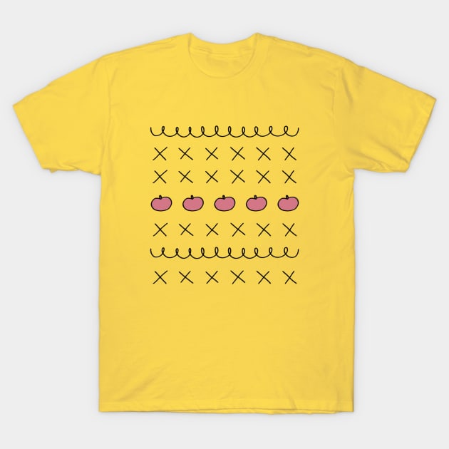 BoJack Orange Jumper Pattern T-Shirt by shamila